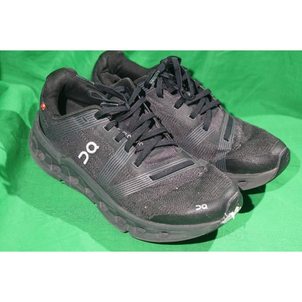 On Sneakers Womens Cloudgo Black Eclipse‎ Road Running Shoes Size 8.5 (Damage)